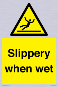 slippery when wet